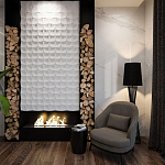 Гипсовая 3D Панель M-38 варинант исполнения - 1 | Loft Concept в Волгограде