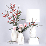 Декоративная ваза белая Мountain waterfall варинант исполнения - 3 | Loft Concept в Волгограде