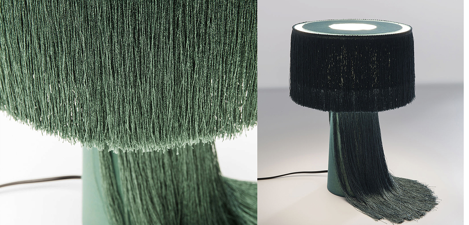 Настольная лампа Green Fringes - Loft-Concept в Волгограде