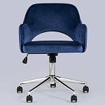 Кресло для компьютерного стола Veloury Blue варинант исполнения - 4 | Loft Concept в Волгограде