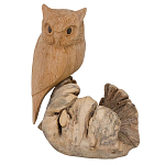 Статуэтка из дерева сова Animals of the World варинант исполнения - 2 | Loft Concept в Волгограде