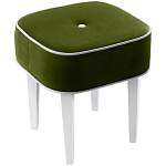 Квадратный мягкий пуф на белых ножках Winton Pouf Square варинант исполнения - 1 | Loft Concept в Волгограде