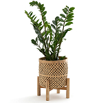 Кашпо на ножках из бамбука Bamboo Decor варинант исполнения - 2 | Loft Concept в Волгограде