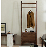 Вешалка деревянная с 2- мя ящиками Moon Walnut Furniture варинант исполнения - 1 | Loft Concept в Волгограде