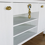 Комод-буфет Elsa Dreams White с открытыми полками   варинант исполнения - 5 | Loft Concept в Волгограде