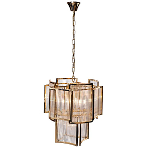 Люстра стеклянная Layering of glass