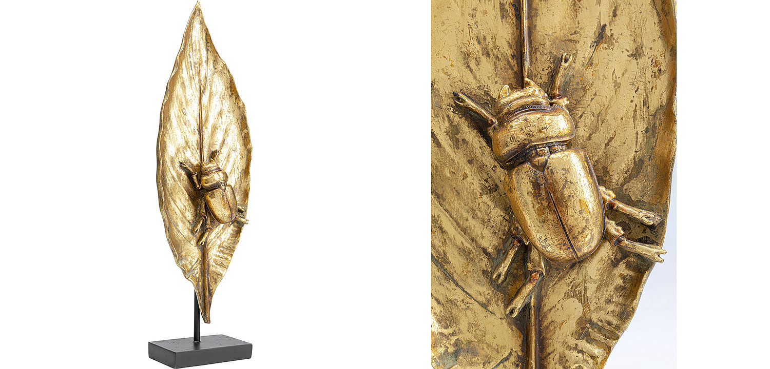 Статуэтка Golden Beetle on a leaf - Loft-Concept в Волгограде