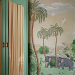 Обои ручная роспись Dandaka Glades Original colourway on painted Xuan paper варинант исполнения - 1 | Loft Concept в Волгограде