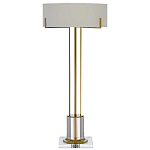 Настольная лампа на прозрачном основании Light Flowing Up варинант исполнения - 2 | Loft Concept в Волгограде