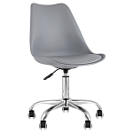 Офисный стул на металлическом основании EGGERY Grey варинант исполнения - 1 | Loft Concept в Волгограде