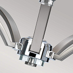 Люстра с белыми стеклянными плафонами в форме цилиндра Feiss варинант исполнения - 4 | Loft Concept в Волгограде