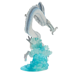 Декоративная статуэтка Дракон White Blue Water Dragon Statuette варинант исполнения - 2 | Loft Concept в Волгограде