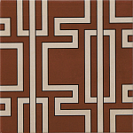 Дизайнерская плитка с узором Лабиринт варинант исполнения - 2 | Loft Concept в Волгограде