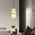 Подвесной светильник с фигурными плафонами Stone Triad варинант исполнения - 4 | Loft Concept в Волгограде