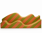 Дизайнерский модульный диван волнистой формы с цветным принтом Poltronova Superonda Sofa варинант исполнения - 27 | Loft Concept в Волгограде