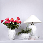 Декоративная ваза Valencia White варинант исполнения - 3 | Loft Concept в Волгограде