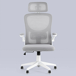 Кресло для компьютерного стола Easement Grey&White варинант исполнения - 2 | Loft Concept в Волгограде