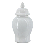 Ваза с крышкой однотонная Высота 31 см Chinoiserie Ceramics варинант исполнения - 12 | Loft Concept в Волгограде