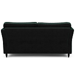 Диван с обивкой из велюра зеленый Gibbs Dark Green Sofa варинант исполнения - 3 | Loft Concept в Волгограде