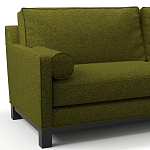 Мебельная ткань Шенилл зеленый цвет 138 см T4-24 варинант исполнения - 2 | Loft Concept в Волгограде