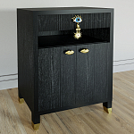 Комод Elsa Dreams Black Двухстворчатый  варинант исполнения - 1 | Loft Concept в Волгограде