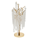 Лампа настольная со стеклянными подвесами цвет золото Light FAIRYTREE варинант исполнения - 1 | Loft Concept в Волгограде