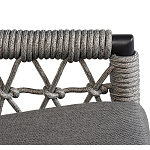 Кресло уличное темно-серое Street Bliss варинант исполнения - 4 | Loft Concept в Волгограде