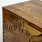 Прикроватная тумба с фактурным фасадом Termite варинант исполнения - 2 | Loft Concept в Волгограде