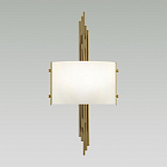 Бра с изогнутым плафоном на бронзовом основании с вертикальным декором из металлических трубок Sohne варинант исполнения - 6 | Loft Concept в Волгограде