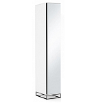 Шкаф-пенал белый с зеркальной дверцей Strict Lines варинант исполнения - 2 | Loft Concept в Волгограде