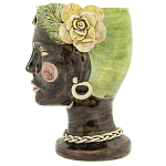 Ваза Vase Selva Moro Head Shiny варинант исполнения - 1 | Loft Concept в Волгограде