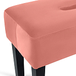 Мягкий  пуф на черных ножках Winton Pouf варинант исполнения - 22 | Loft Concept в Волгограде