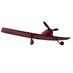 Полка книжная красная в виде самолёта в стиле лофт FLY варинант исполнения - 1 | Loft Concept в Волгограде