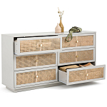 Комод с шестью ящиками Tomio Wicker Furniture варинант исполнения - 3 | Loft Concept в Волгограде