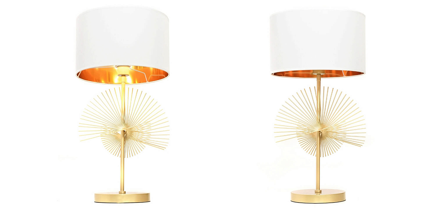 Настольная лампа Genoveva Table lamp white Настольная лампа Genoveva Table lamp white - Loft-Concept в Волгограде