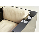 Дизайнерское кожаное кресло Poltronova Saratoga Armchair варинант исполнения - 7 | Loft Concept в Волгограде