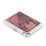Портсигар с газовой зажигалкой из натурального камня Родонит Stone Cigarettes Cases варинант исполнения - 9 | Loft Concept в Волгограде