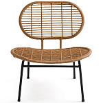 Садовое кресло из искусственного ротанга Mills Rattan Wicker Chair варинант исполнения - 2 | Loft Concept в Волгограде