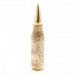 Флеш-карта USB 2.0 на 32 гб в виде пули с гравировкой природы в подарочной коробке Metal Flash Drive варинант исполнения - 7 | Loft Concept в Волгограде