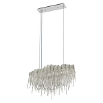 Люстра подвесная с металлическими цепочками и изогнутыми металлическими дугами 72 см Atlantis Chain варинант исполнения - 4 | Loft Concept в Волгограде