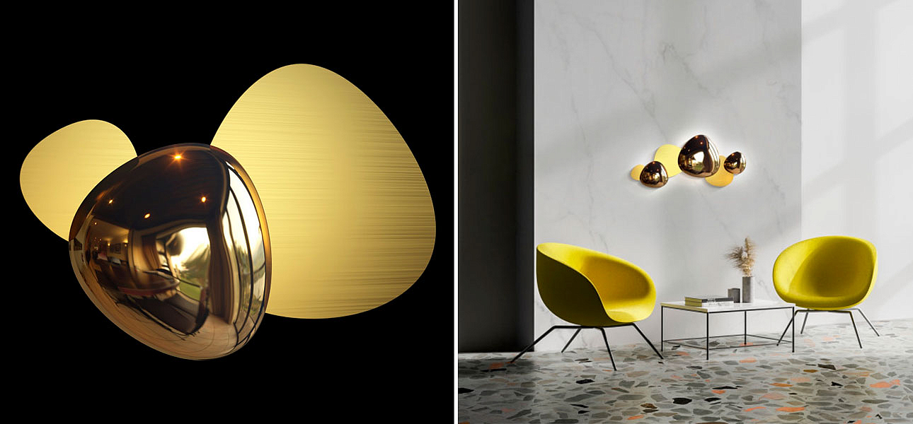 Бра Gold Matt & Gloss 1 Бра Gold Matt & Gloss 1 - Loft-Concept в Волгограде