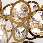 Люстра подвесная из золотых колец 57 см Golden Circles варинант исполнения - 10 | Loft Concept в Волгограде