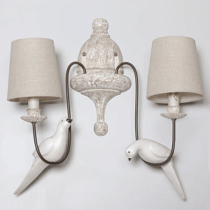 Бра Norman Bird Wall Lamp double