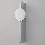 Бра с круглым зеркальным диском на прямоугольном соновании Reflection Circle Glow варинант исполнения - 1 | Loft Concept в Волгограде