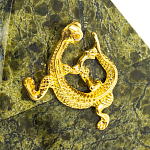 Шкатулка пирамида из натурального камня змеевик Stone Casket варинант исполнения - 3 | Loft Concept в Волгограде