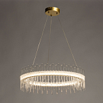 Люстра круглая с прозрачными стеклянными трубками 51 см Nembus варинант исполнения - 3 | Loft Concept в Волгограде