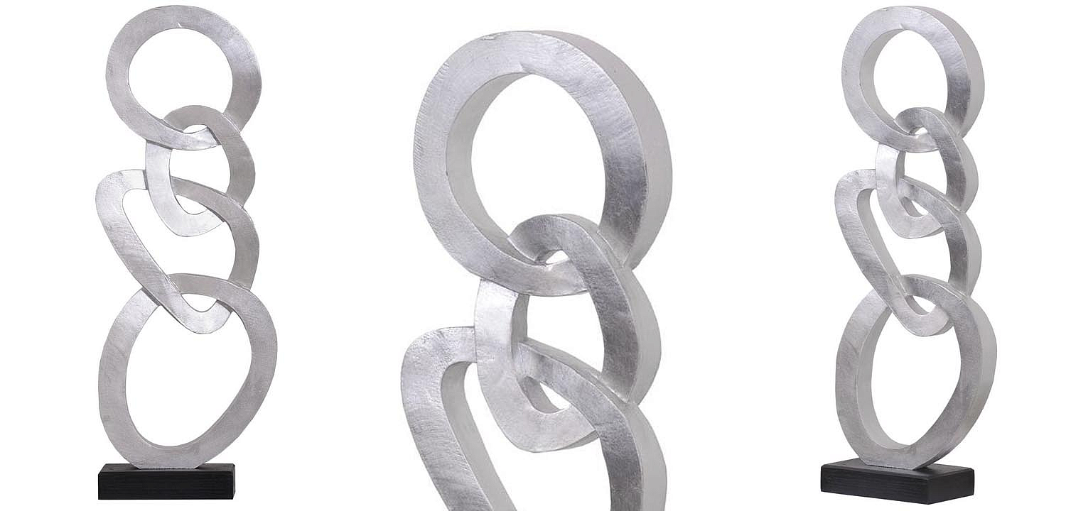 Статуэтка Anillos Statuette silver II Статуэтка Anillos Statuette silver II - Loft-Concept в Волгограде