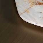 Столик журнальный Promontory с мрамором варинант исполнения - 3 | Loft Concept в Волгограде