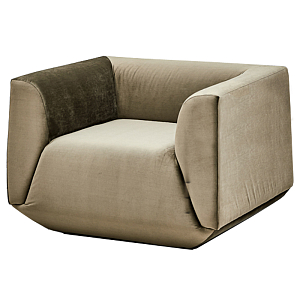 Armchair Cube Olive Большое Кресло Куб