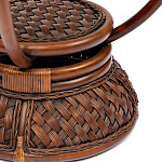 Столик кофейный из ротанга Eloise варинант исполнения - 2 | Loft Concept в Волгограде